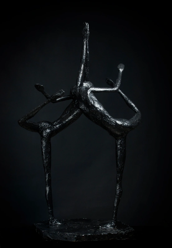 Sculpture en résine d'Alain de Manca