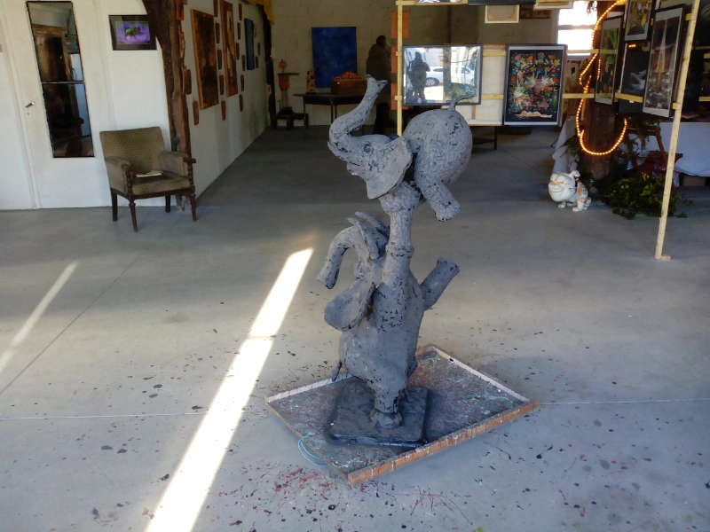 Sculpture divers d'Alain de Manca
