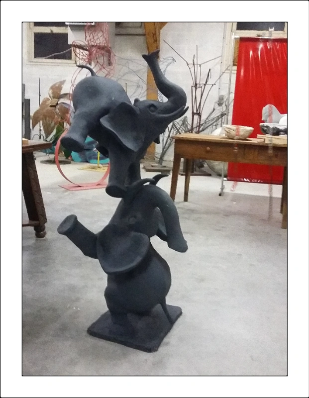 Sculpture divers d'Alain de Manca