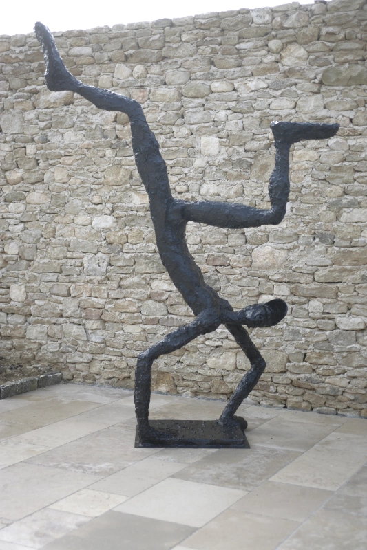 Sculpture en résine d'Alain de Manca