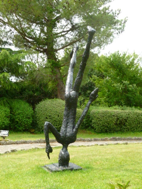 Sculpture en résine d'Alain de Manca