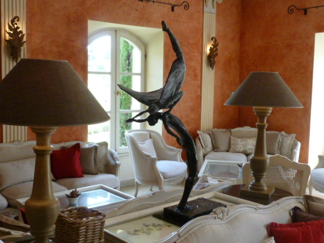 Sculpture en bronze d'Alain de Manca