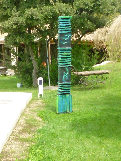 Sculpture en bronze d'Alain de Manca