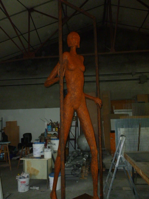 Sculpture en bronze d'Alain de Manca