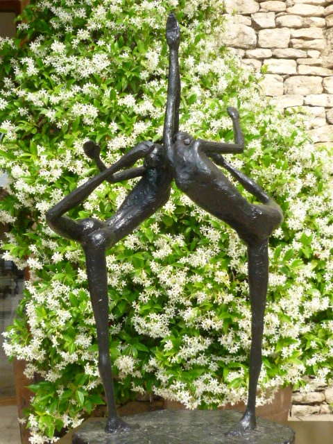 Sculpture en bronze d'Alain de Manca