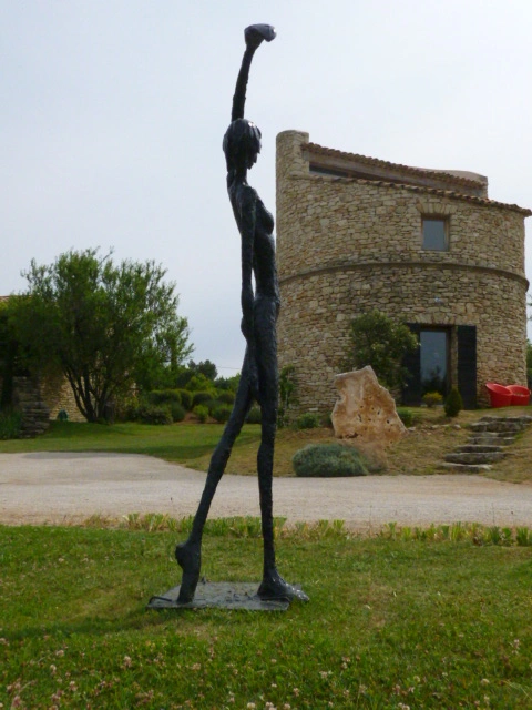 Sculpture en bronze d'Alain de Manca