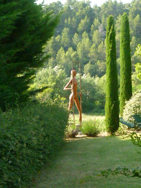 Sculpture en bronze d'Alain de Manca